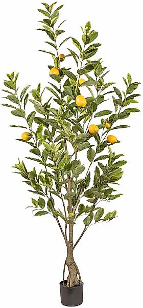 Creativ green Kunstbaum »Zitrone« mit detailgetreuer Gestaltung günstig online kaufen