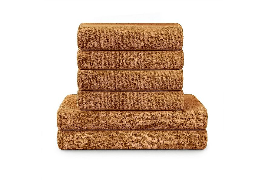 Blumtal Handtuch Set Premium 4 oder 6-TLG. Frottier Set - 100% Baumwolle, F günstig online kaufen