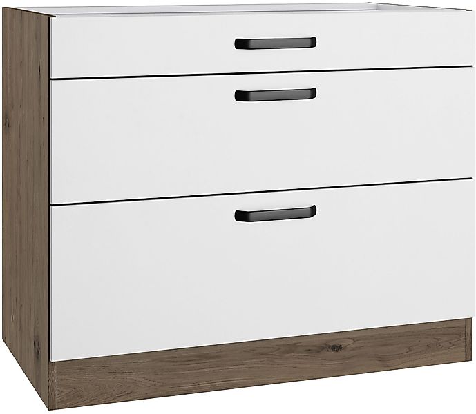 wiho Küchen Unterschrank Elba, mit zwei günstig online kaufen