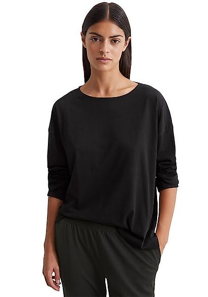Marc O'Polo Pyjamaoberteil Mix & Match Cotton-Woven mit Rundhalsausschnitt günstig online kaufen