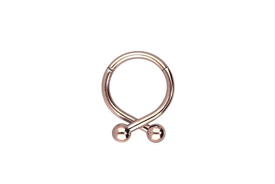 PIERCINGLINE Nasenpiercing Chirurgenstahl Segmentring Clicker 2 günstig online kaufen