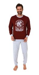 Normann Pyjama Herren langarm Schlafanzug mit günstig online kaufen