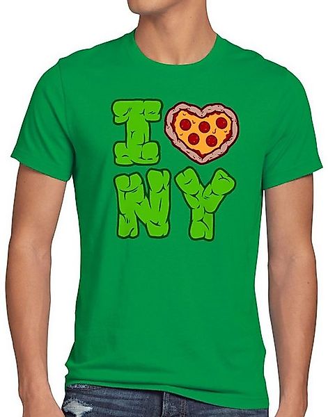 style3 T-Shirt Love NY pizza new york turtles teenage schildkröte mutant ni günstig online kaufen