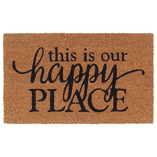 vidaXL Fußmatte Fußmatte Natur 45x75 cm günstig online kaufen