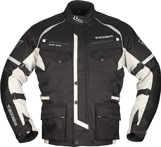 Modeka Motorradjacke Tarex Motorrad Textiljacke herausnehmbares Innenfutter günstig online kaufen