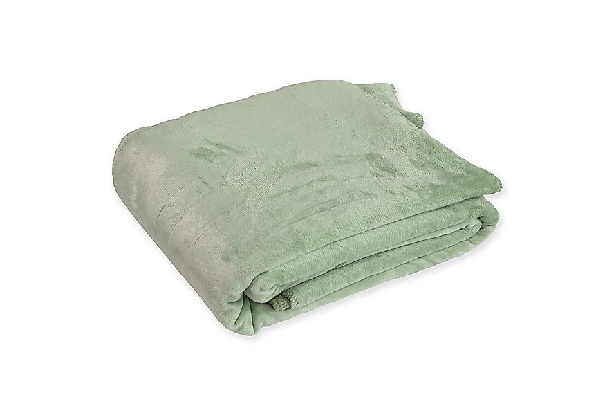 Wohndecke Flanell und Sherpa, KiNZLER, Oberseite weicher Flanell und Rückse günstig online kaufen