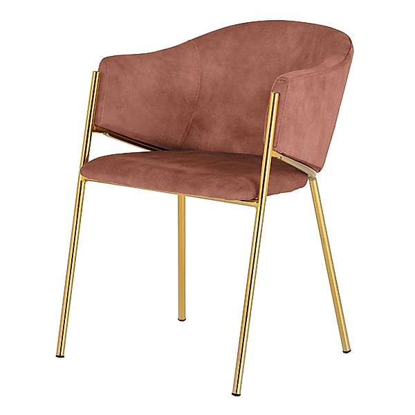 riess-ambiente Esszimmerstuhl NOBLESSE rosé / gold günstig online kaufen
