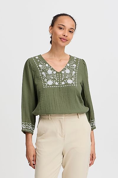 b.young Kurzarmbluse BYICOLET VNECK BLOUSE - günstig online kaufen
