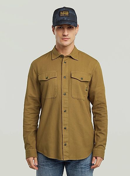 G-STAR Langarmshirt "Marine Slim Shirt" günstig online kaufen