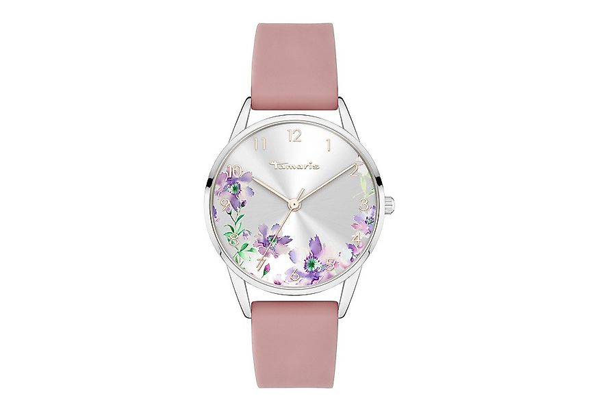 Tamaris Quarzuhr The Flower Silikon günstig online kaufen
