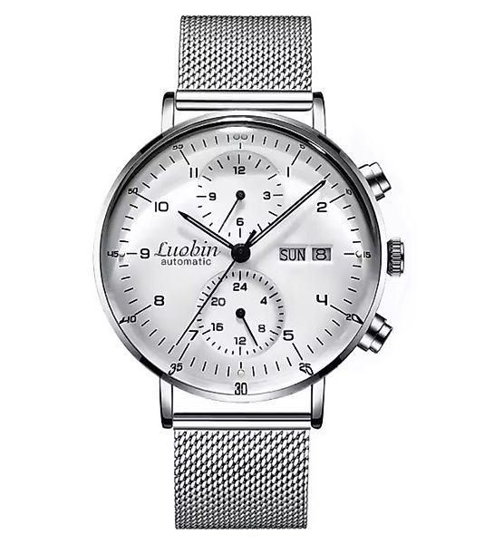 BinBond Automatikuhr Herrenuhr Automatik Armbanduhr Chronograph günstig online kaufen