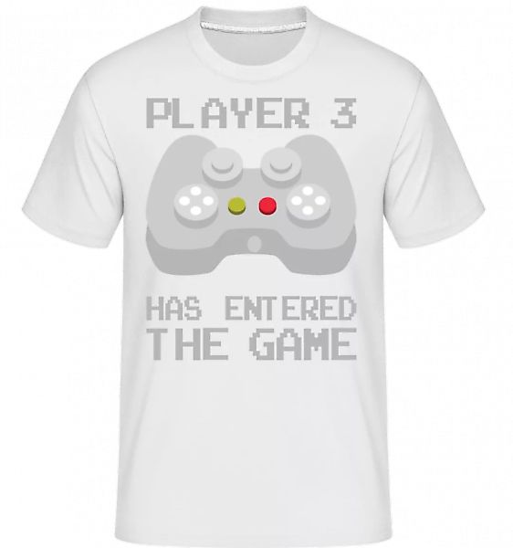 Player 3 Entered The Game · Shirtinator Männer T-Shirt günstig online kaufen