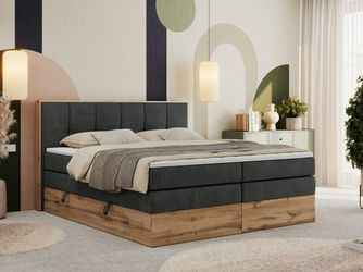 MKS MÖBEL Boxspringbett ALBERO 1 KING günstig online kaufen