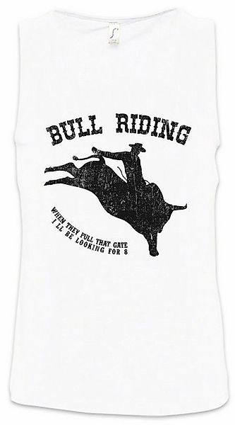 Urban Backwoods Tanktop Bull Riding Ärmelloses T-Shirt Cowboy Cowgirl Rodeo günstig online kaufen