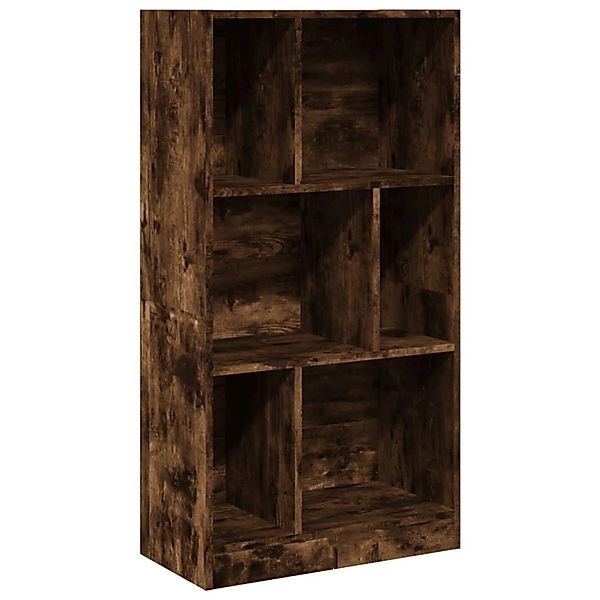vidaXL Bücherregal Bücherregal Räuchereiche 57x28,5x107,5 cm günstig online kaufen