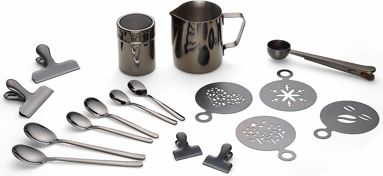 ECHTWERK Barista-Set Kaffeezubehör-Set, ideal für Cappuccino oder Latte Mac günstig online kaufen