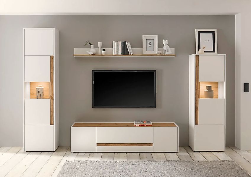 INOSIGN Wohnwand "City/Giron, moderne Anbauwand, Komplettset in vielen Farb günstig online kaufen