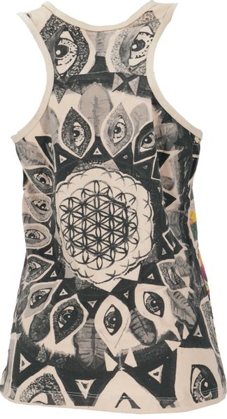 Guru-Shop T-Shirt Mirror Tank Top, Yoga-Top günstig online kaufen
