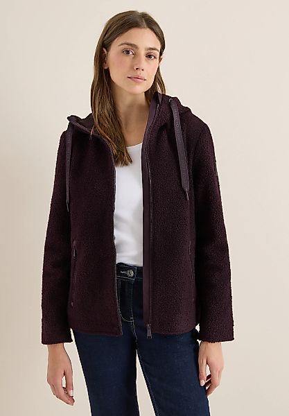 Cecil Fellimitatjacke, mit Kapuze, mit Kapuze mit Tunnelzugband günstig online kaufen
