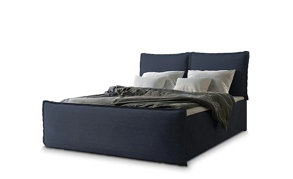 MASSENO Boxbett mit Bettkasten Monta ¦ blau ¦ Maße (cm): B: 140 H: 98 Bette günstig online kaufen