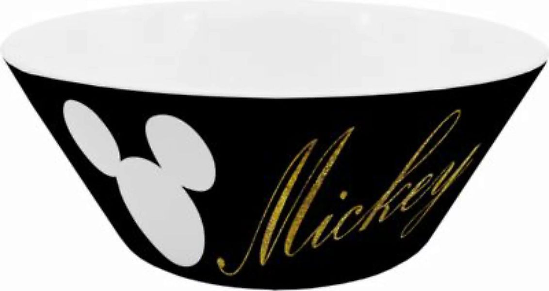 Infinite "Müslischale ""Mickey"" Gold Glitzer, 400ml" schwarz/weiß günstig online kaufen