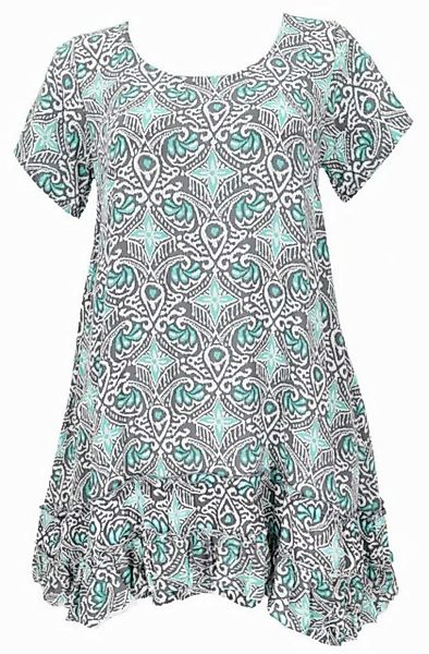 Guru-Shop Midikleid Boho Strandkleid, Minikleid - grau alternative Bekleidu günstig online kaufen