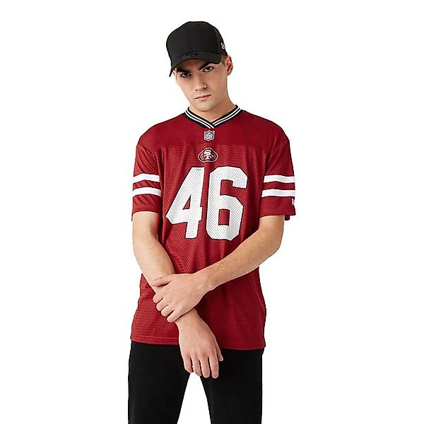 New Era Nfl Oversized San Francisco 49ers Kurzärmeliges T-shirt 2XL Red günstig online kaufen