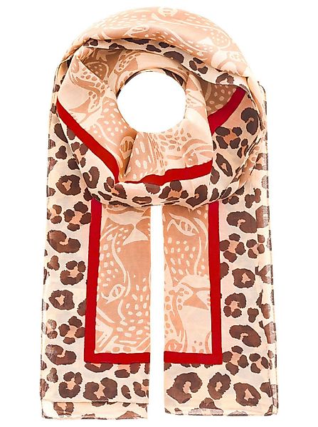 Zwillingsherz Modeschal "Leopard Faces", mit Leo günstig online kaufen