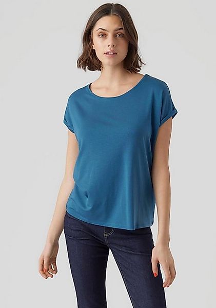 Vero Moda Rundhalsshirt VMAVA PLAIN SS TOP GAJRS NOOS günstig online kaufen