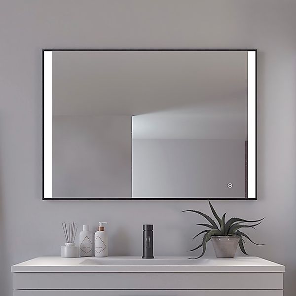 Loevschall Badspiegel »Libra Quadratisch, Badzimmerspiegel mit LED Beleucht günstig online kaufen