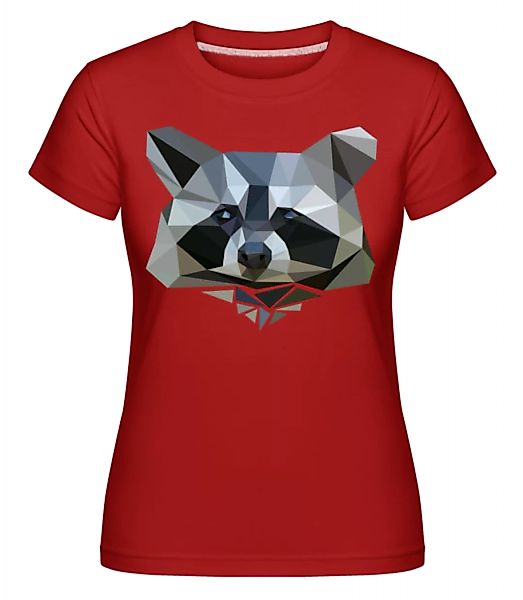 Polygon Waschbär · Shirtinator Frauen T-Shirt günstig online kaufen