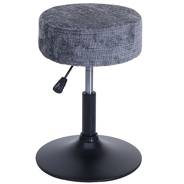 PROREGAL Hocker Höhenverstellbar Und Drehbar Sitzhöhe 45-57cm Durchmesser 3 günstig online kaufen