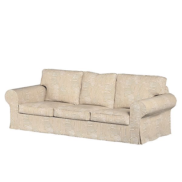 Bezug für Ektorp 3-Sitzer Schlafsofa, neues Modell (2013), beige-ecru, 40cm günstig online kaufen