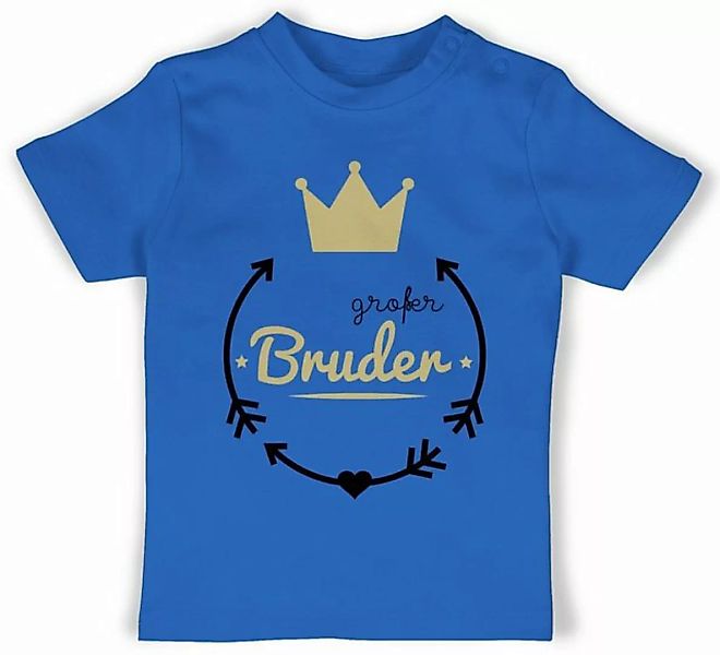 Shirtracer T-Shirt Großer Bruder - Krone Großer Bruder günstig online kaufen