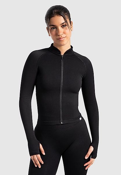 Smilodox Outdoorjacke Revia, Slim Fit Laufjacke mit Stehkragen & Daumenöffn günstig online kaufen