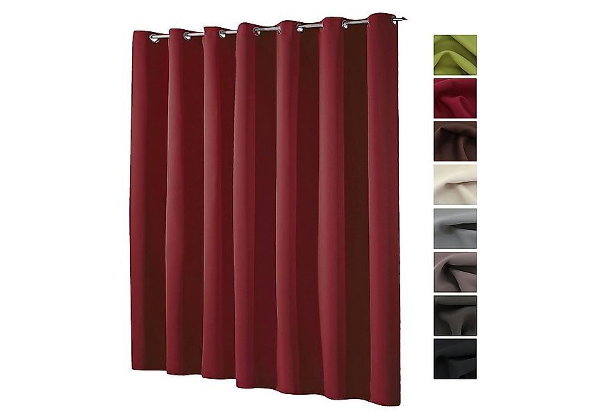 heimtexland Verdunkelungsvorhang XL Thermo Ösenschal Verdunklungsgardine Ra günstig online kaufen