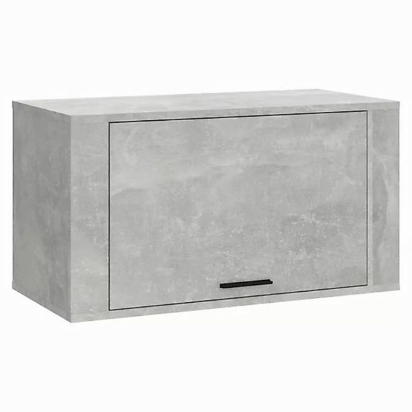 furnicato Hängeschuhschrank Wand-Schuhschrank Betongrau 70x35x38 cm Holzwer günstig online kaufen