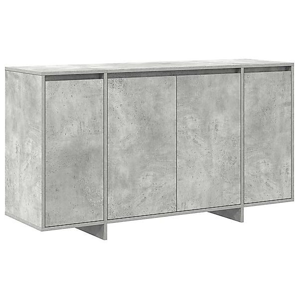 vidaXL Sideboard Sideboard Betongrau 135 x günstig online kaufen