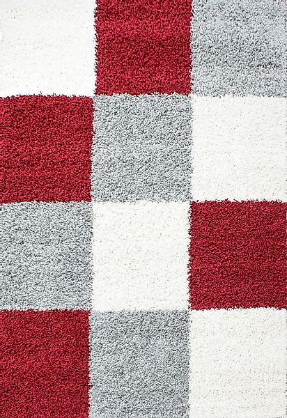 Teppium Teppich Kariert Design, Rechteckig, Höhe: günstig online kaufen
