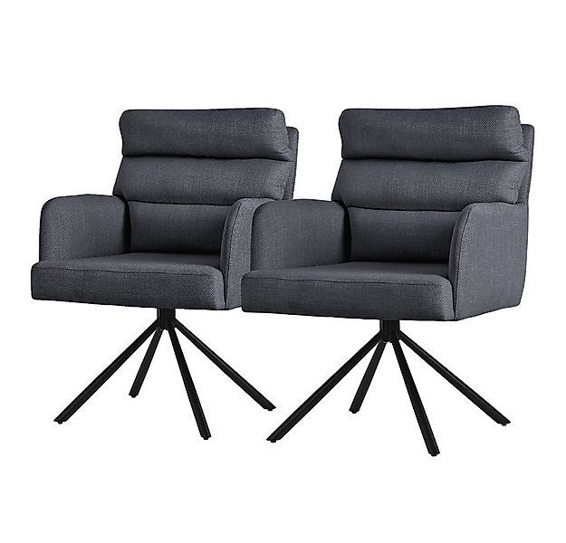 ML-DESIGN Polsterstuhl Esszimmerstühle mit Rücken- & Armlehne moderne Desig günstig online kaufen