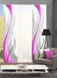 HOME WOHNIDEEN Schiebegardine WUXi (3 St), günstig online kaufen