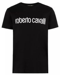 roberto cavalli T-Shirt Signature Logo Slim günstig online kaufen