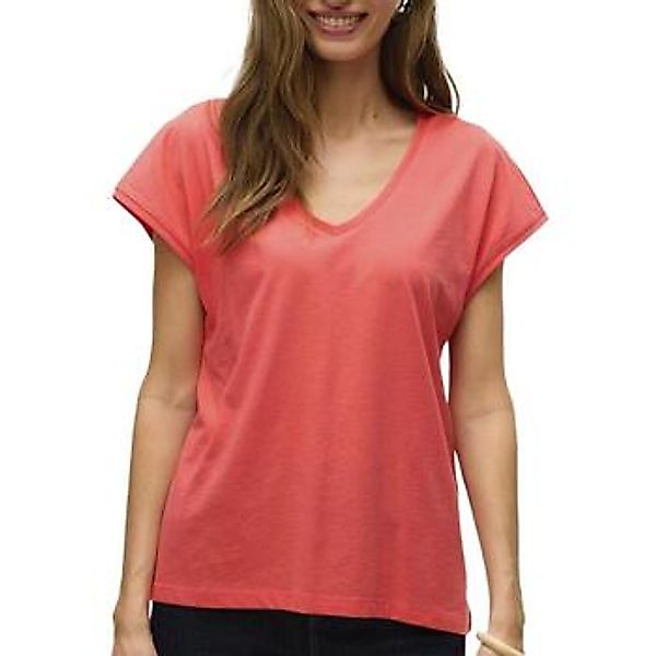 Vero Moda Kurzarmshirt VMLUNA SS V-NECK TEE JRS NOOS günstig online kaufen