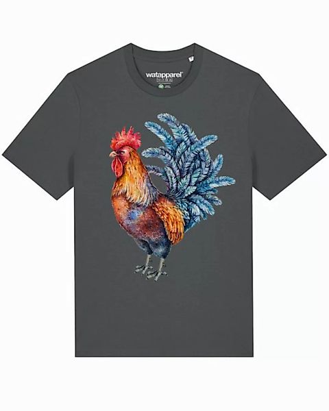 wat? Apparel Print-Shirt Grimmiger Gockel (1-tlg) günstig online kaufen