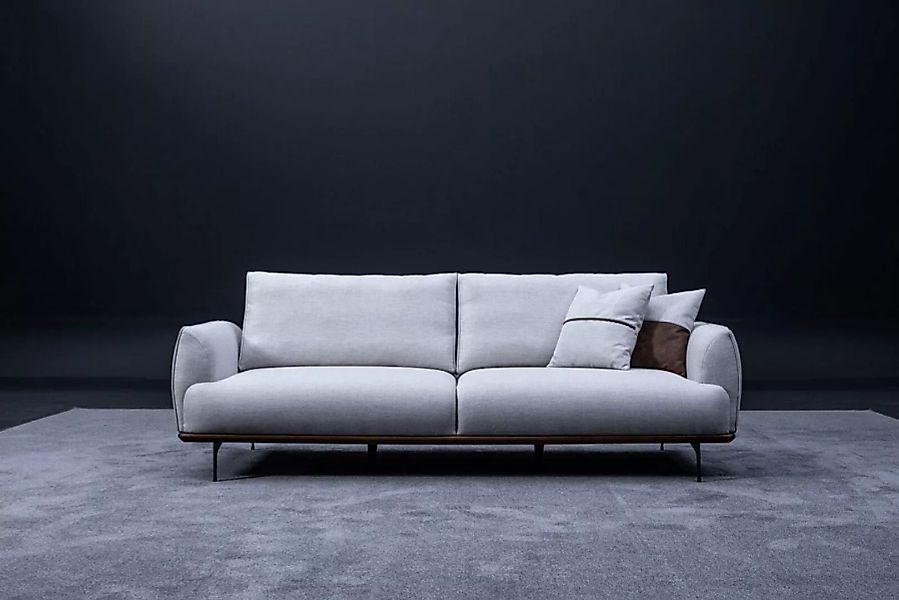 JVmoebel 3-Sitzer Luxus Designer Dreisitzer Textilmöbel Wohnzimmer Polsters günstig online kaufen