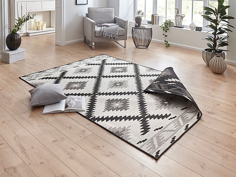 HANSE Home Teppich "Malibu Wendeteppich" rechteckig 5 mm Höhe In-& Outdoor, günstig online kaufen