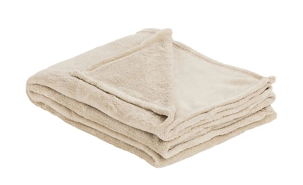 como Coralfleecedecke  Emely ¦ beige ¦ Synthetik ¦ Maße (cm): B: 150 Dekoki günstig online kaufen