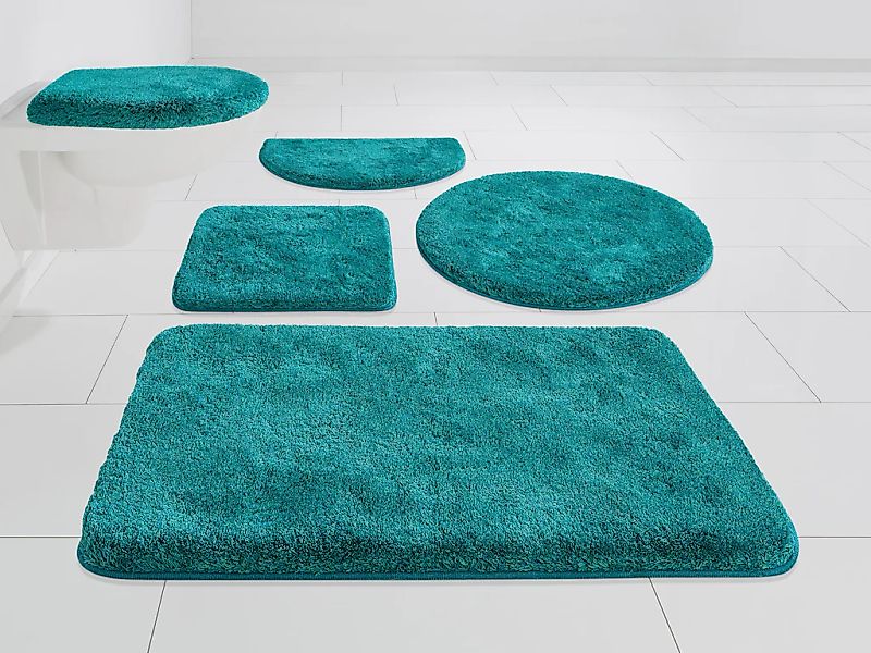 Grund Badematte "Melos, Badvorleger, Badezimmer Teppich, sehr weich" Höhe 2 günstig online kaufen