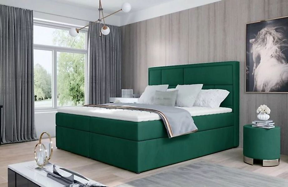 JVmoebel Bett, Luxus Bett Samt Betten 180x215 Klassisch Schlafzimmer Italie günstig online kaufen