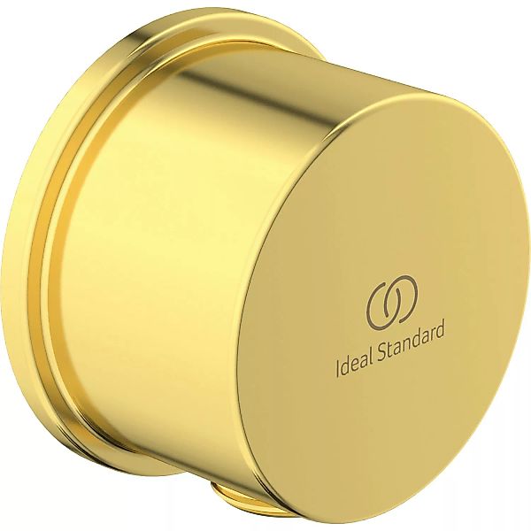 Ideal Standard Brauseschlauchanschluss Idealrain Atelier rund Brushed Gold günstig online kaufen